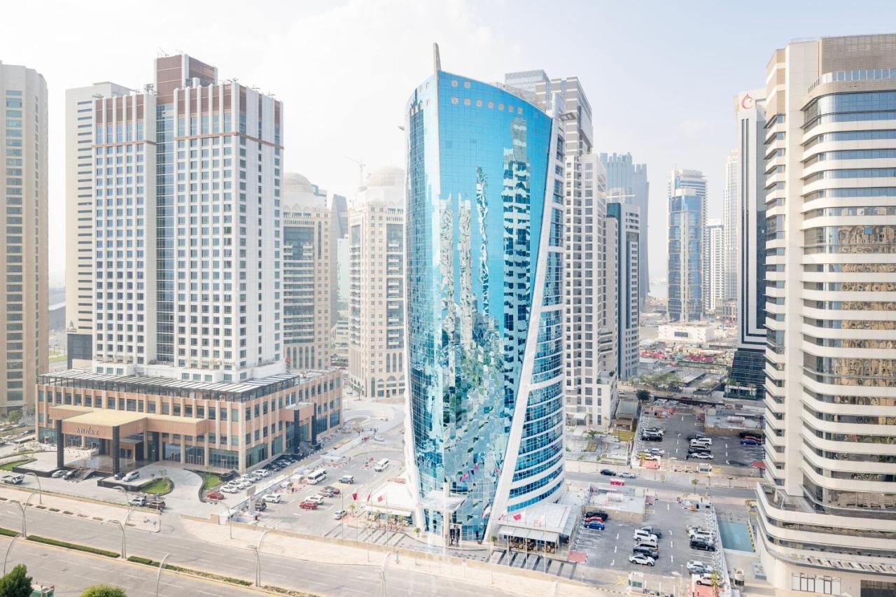 Qabila Westbay Hotel By Marriott Доха Екстериор снимка The hotel in 2015