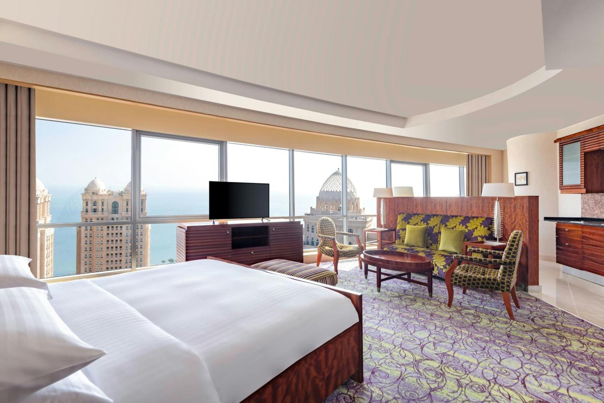 Qabila Westbay Hotel By Marriott Доха Екстериор снимка A suite at the Jumeirah Atlantis